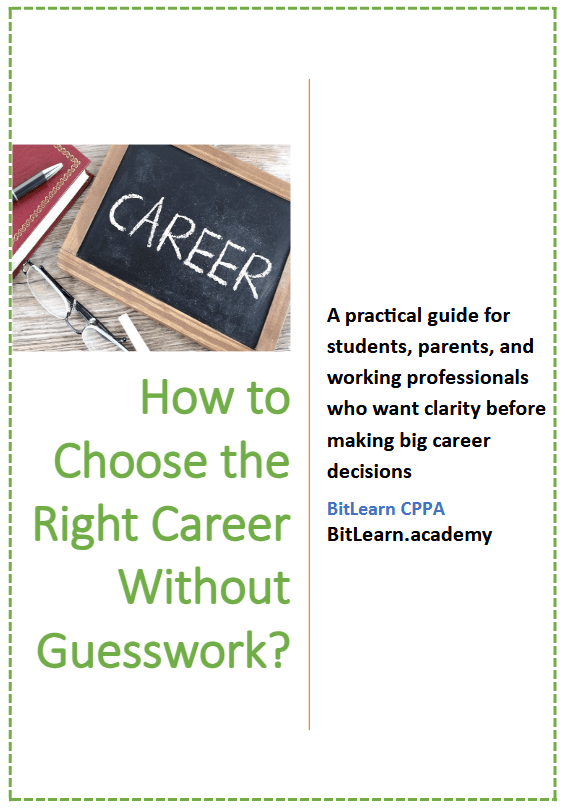 Cover image of Choose the Right Career PDF